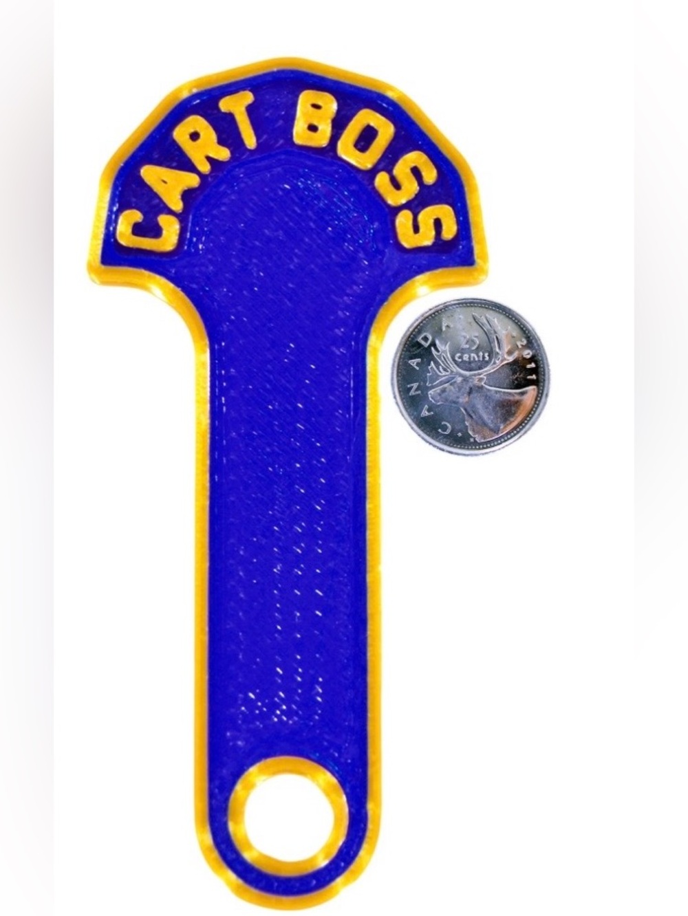 🥰 4/$25- Cart Boss Key Chain - Picture 4 of 6